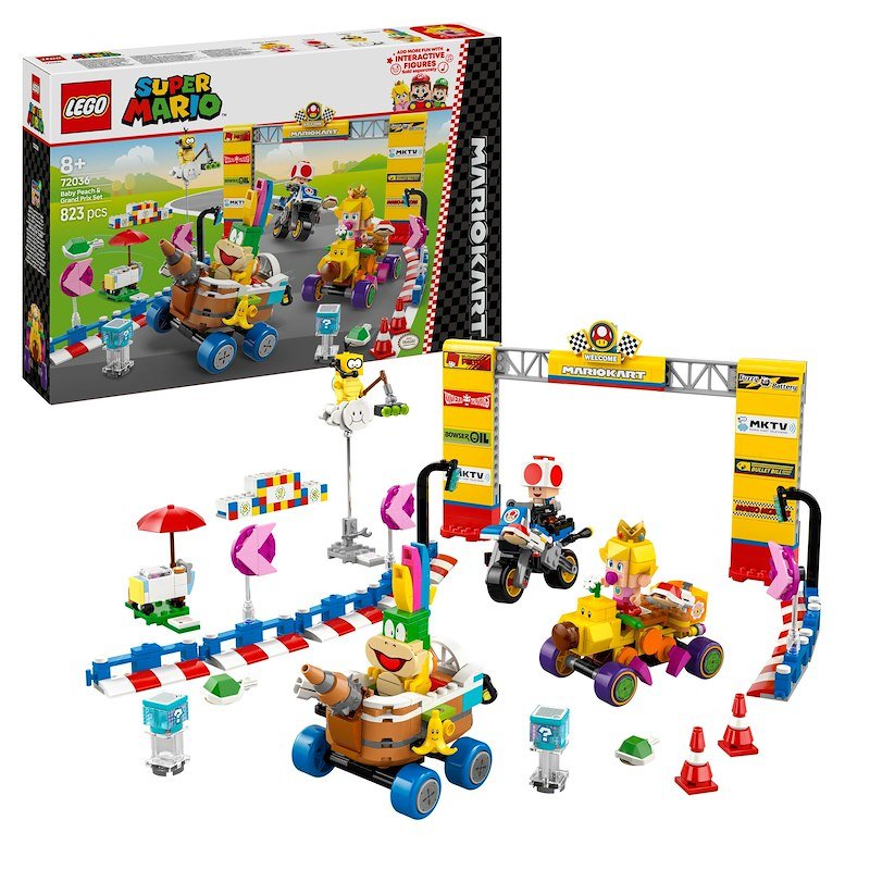 Lego® MARIO KART:PACK BABY PEACH E GRAN PREMIO - 72036