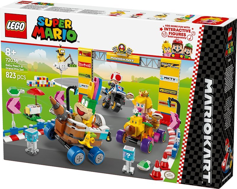 Lego® MARIO KART:PACK BABY PEACH E GRAN PREMIO - 72036
