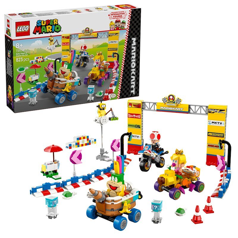 Lego® MARIO KART:PACK BABY PEACH E GRAN PREMIO - 72036
