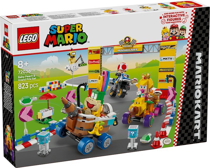 Lego® MARIO KART:PACK BABY PEACH E GRAN PREMIO - 72036