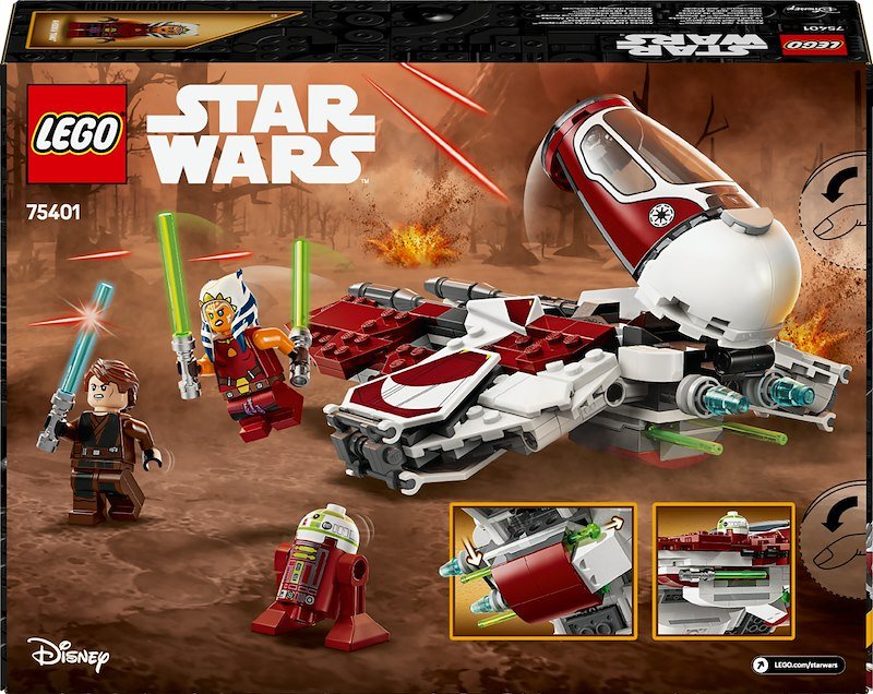 Lego® Star Wars Jedi Interceptor di Ahsoka 75401