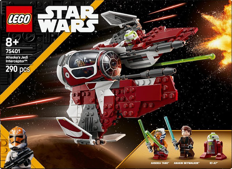 Lego® Star Wars Jedi Interceptor di Ahsoka 75401