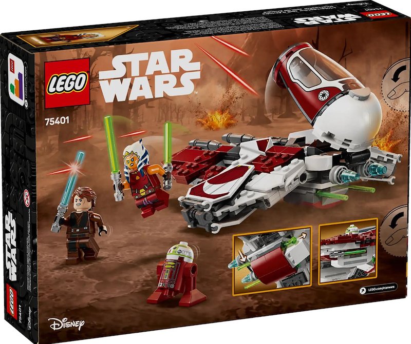 Lego® Star Wars Jedi Interceptor di Ahsoka 75401