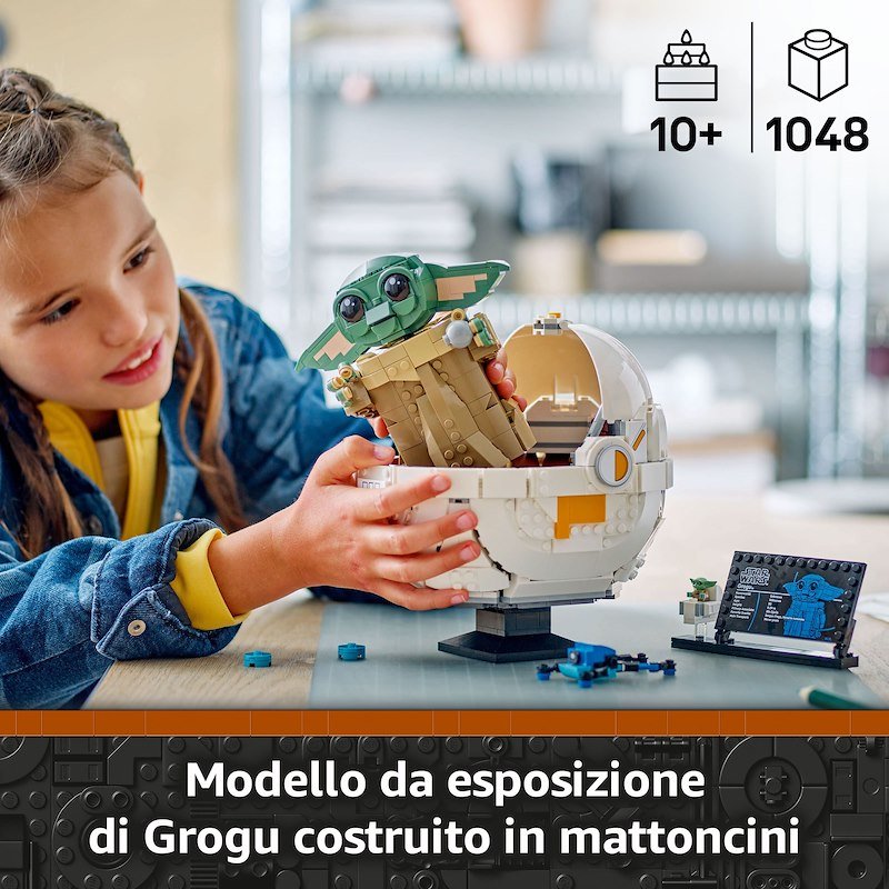 Lego Star Wars Grogu e Carrozzina 75403