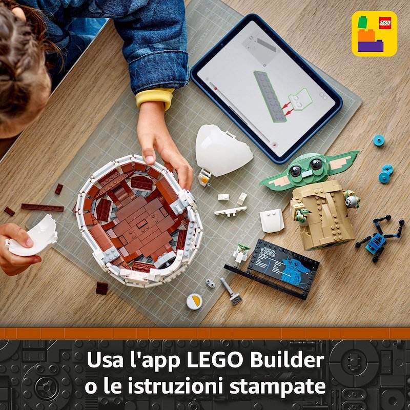 Lego Star Wars Grogu e Carrozzina 75403