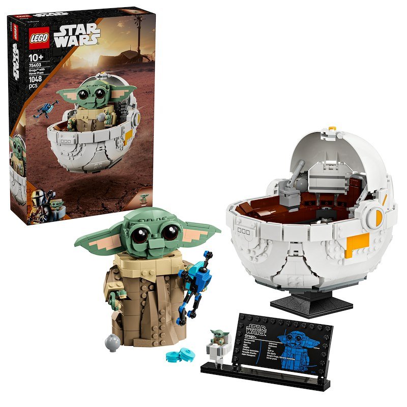 Lego Star Wars Grogu e Carrozzina 75403