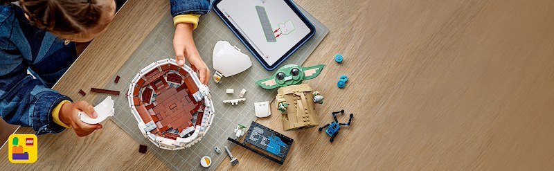 Lego Star Wars Grogu e Carrozzina 75403