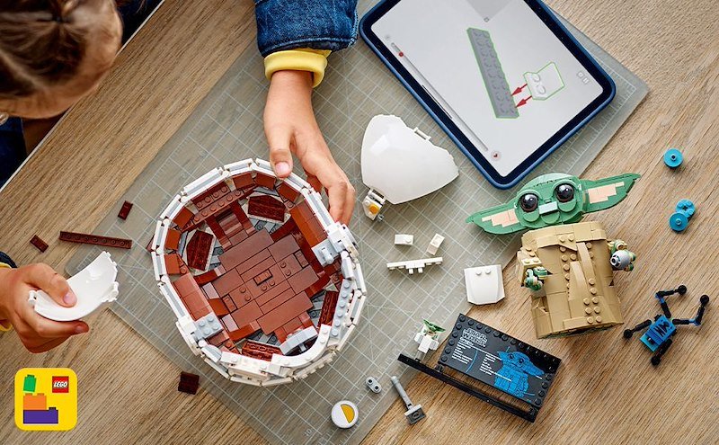 Lego Star Wars Grogu e Carrozzina 75403