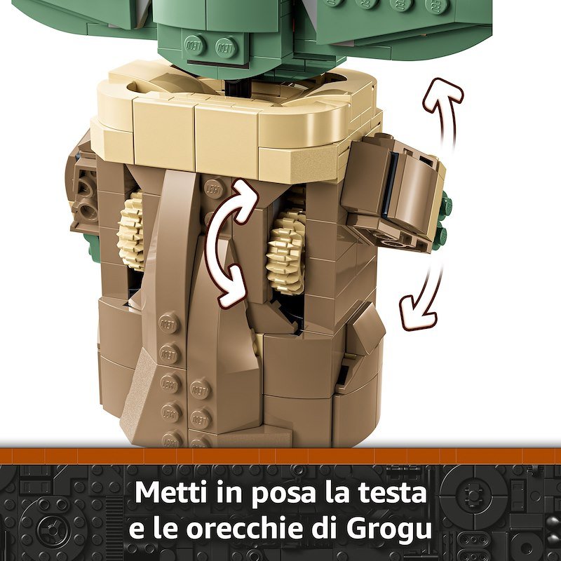 Lego Star Wars Grogu e Carrozzina 75403