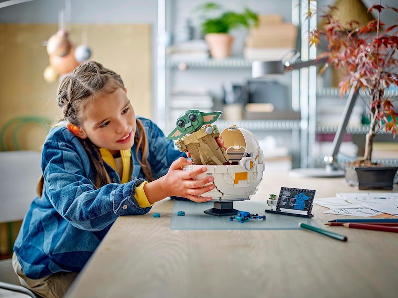 Lego Star Wars Grogu e Carrozzina 75403