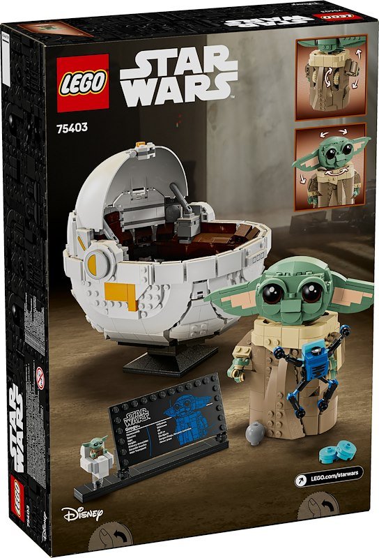 Lego Star Wars Grogu e Carrozzina 75403