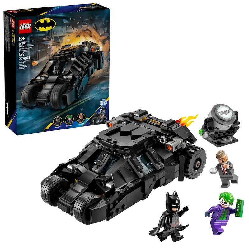 Lego® DC Super Heroes Tumbler di Batman contro Two-Face e The Joker 76303