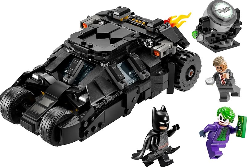 Lego® DC Super Heroes Tumbler di Batman contro Two-Face e The Joker 76303