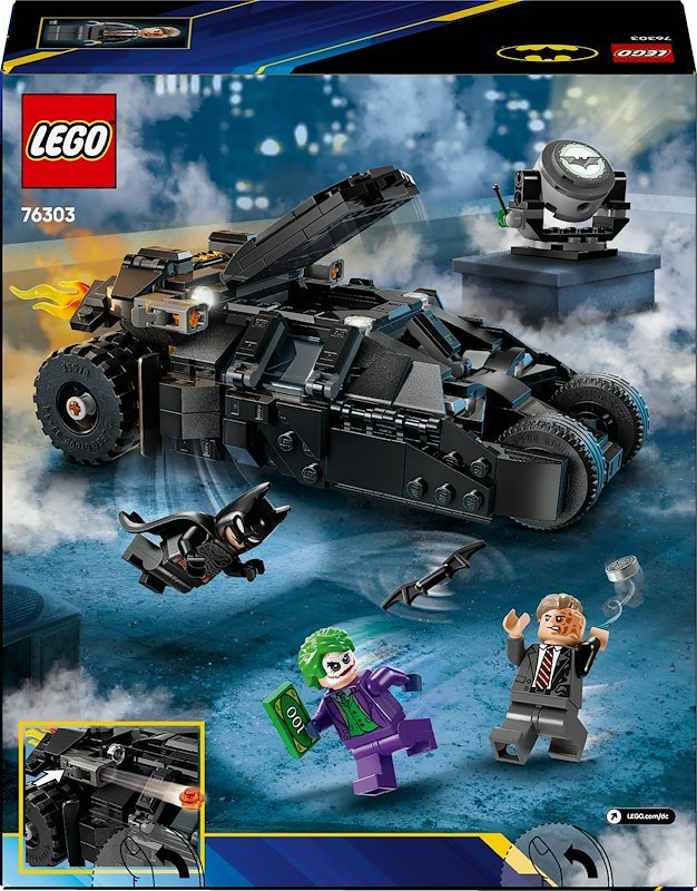 Lego® DC Super Heroes Tumbler di Batman contro Two-Face e The Joker 76303