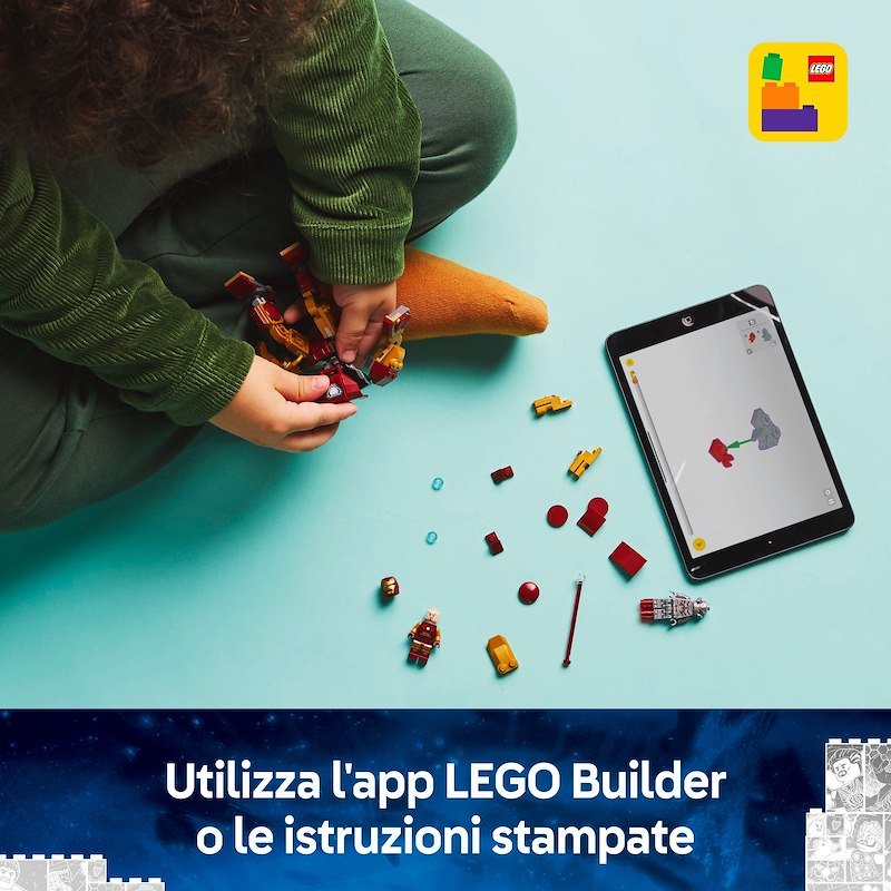 Lego® Marvel Mech di Iron Man contro Ultron 76307