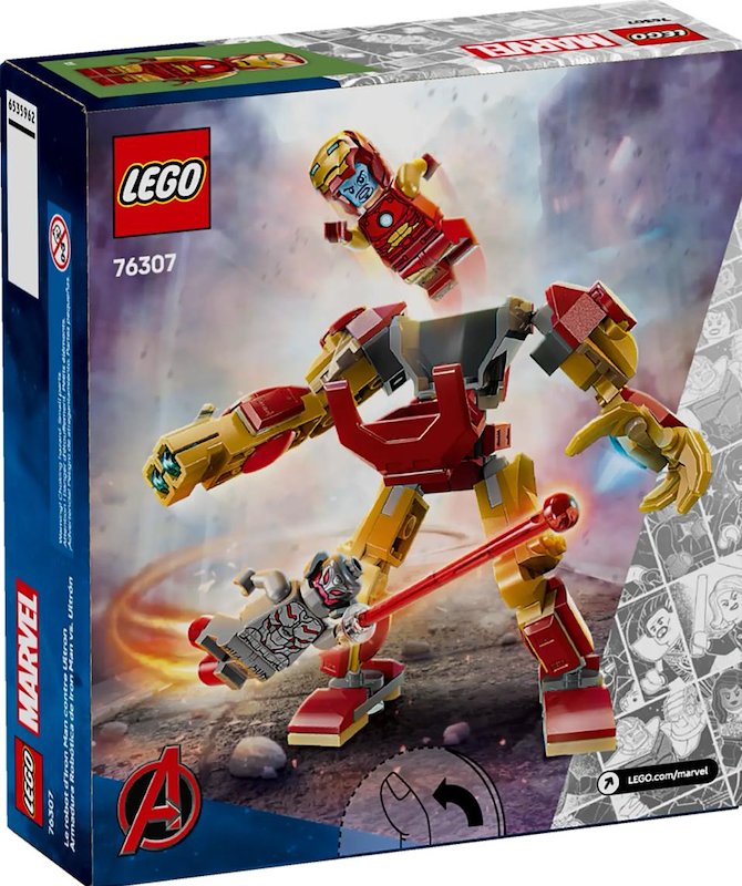 Lego® Marvel Mech di Iron Man contro Ultron 76307