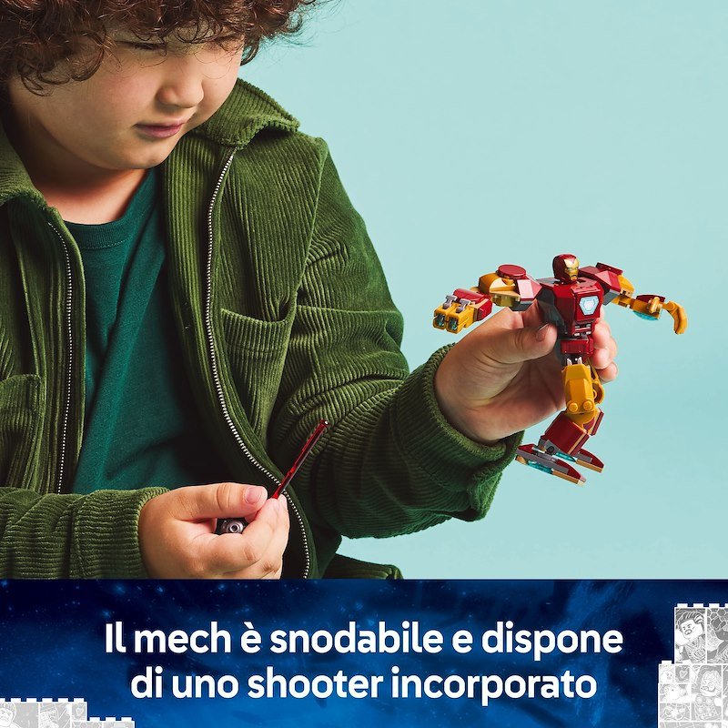 Lego® Marvel Mech di Iron Man contro Ultron 76307