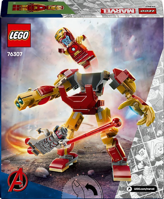 Lego® Marvel Mech di Iron Man contro Ultron 76307