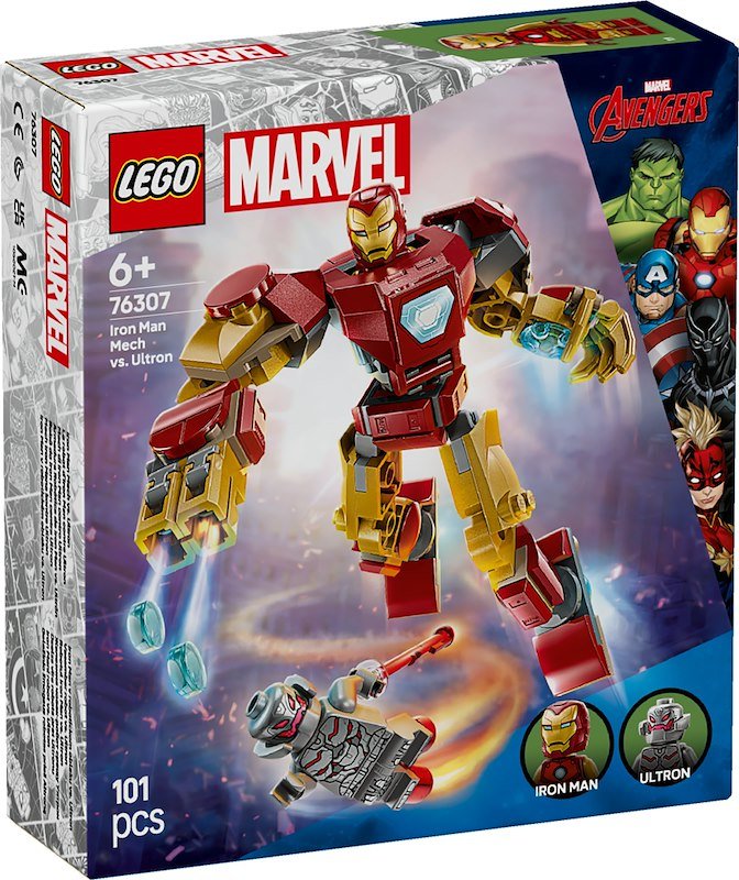 Lego® Marvel Mech di Iron Man contro Ultron 76307