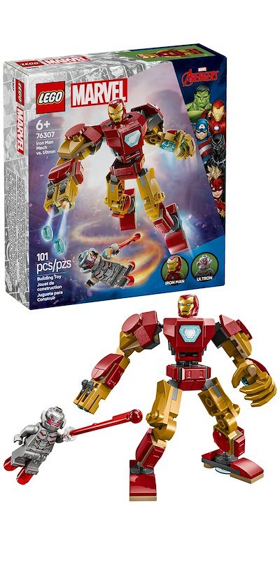 Lego® Marvel Mech di Iron Man contro Ultron 76307