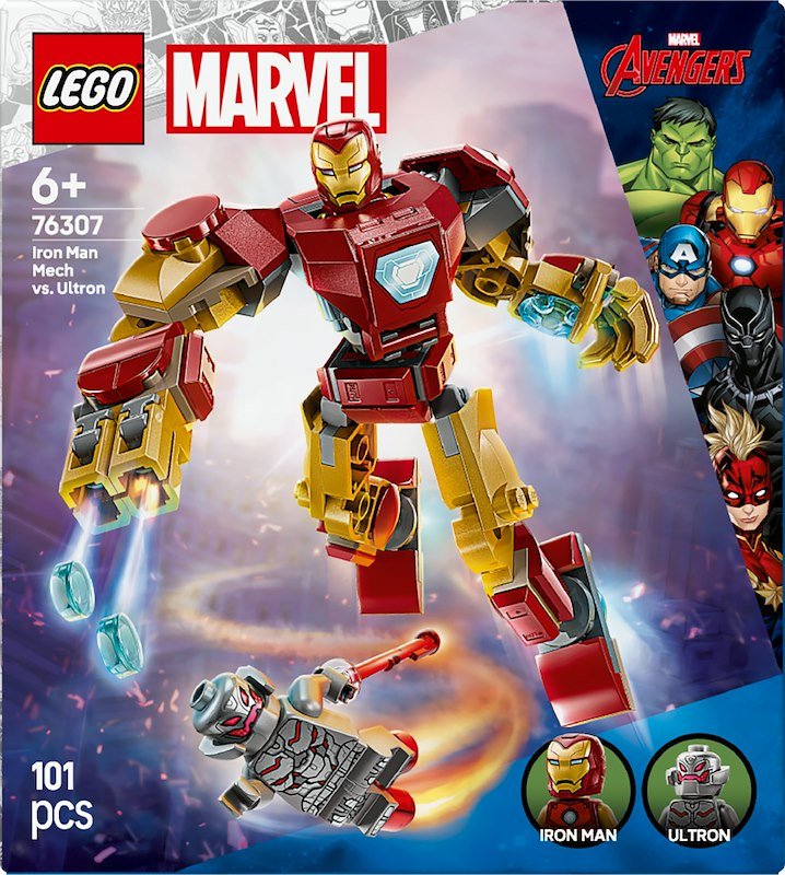 Lego® Marvel Mech di Iron Man contro Ultron 76307