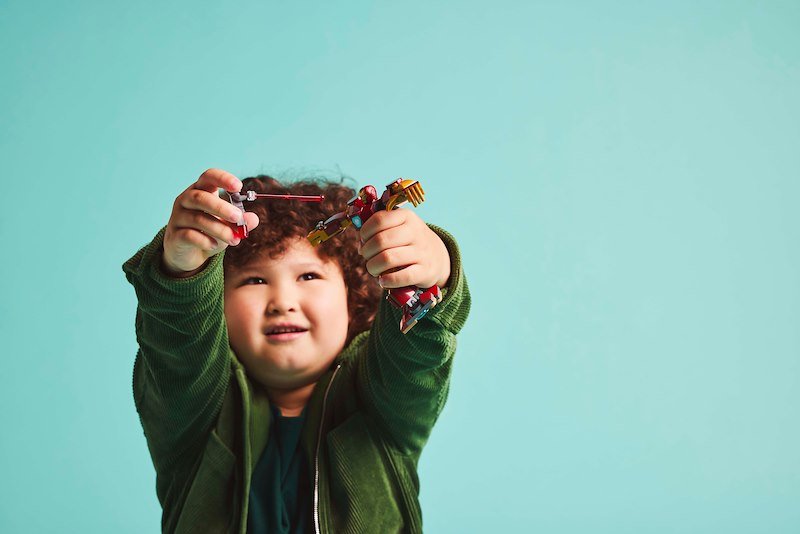 Lego® Marvel Mech di Iron Man contro Ultron 76307