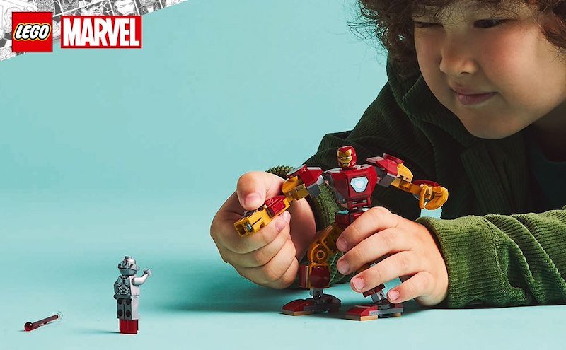 Lego® Marvel Mech di Iron Man contro Ultron 76307