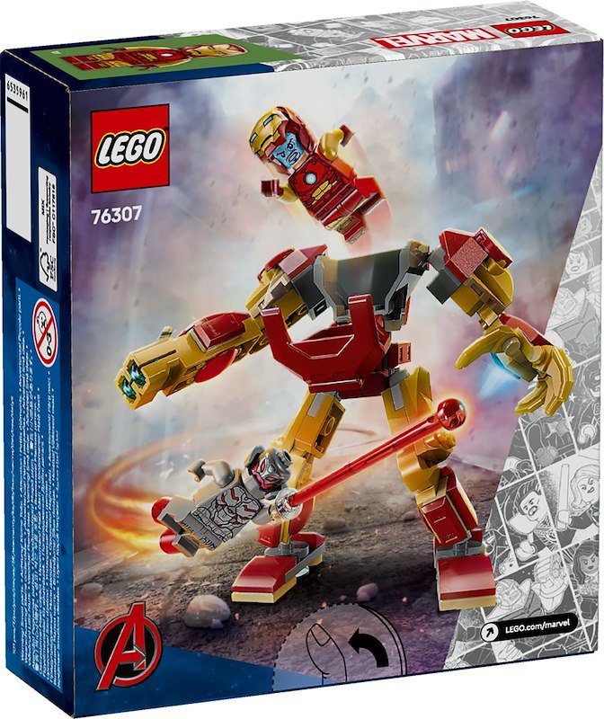 Lego® Marvel Mech di Iron Man contro Ultron 76307