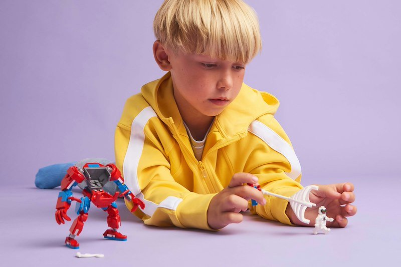 Lego® Marvel Mech di Spider-Man contro Anti-Venom 76308