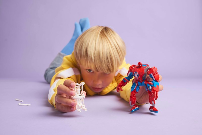 Lego® Marvel Mech di Spider-Man contro Anti-Venom 76308