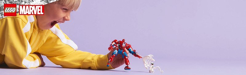 Lego® Marvel Mech di Spider-Man contro Anti-Venom 76308