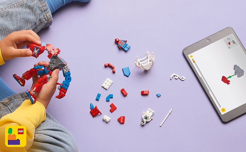 Lego® Marvel Mech di Spider-Man contro Anti-Venom 76308