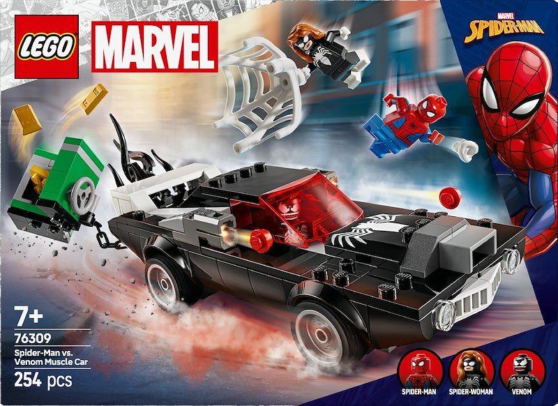 Lego® Marvel Spider-Man contro Muscle Car di Venom 76309