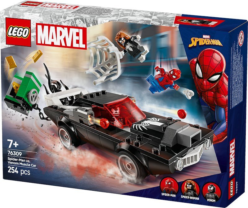 Lego® Marvel Spider-Man contro Muscle Car di Venom 76309