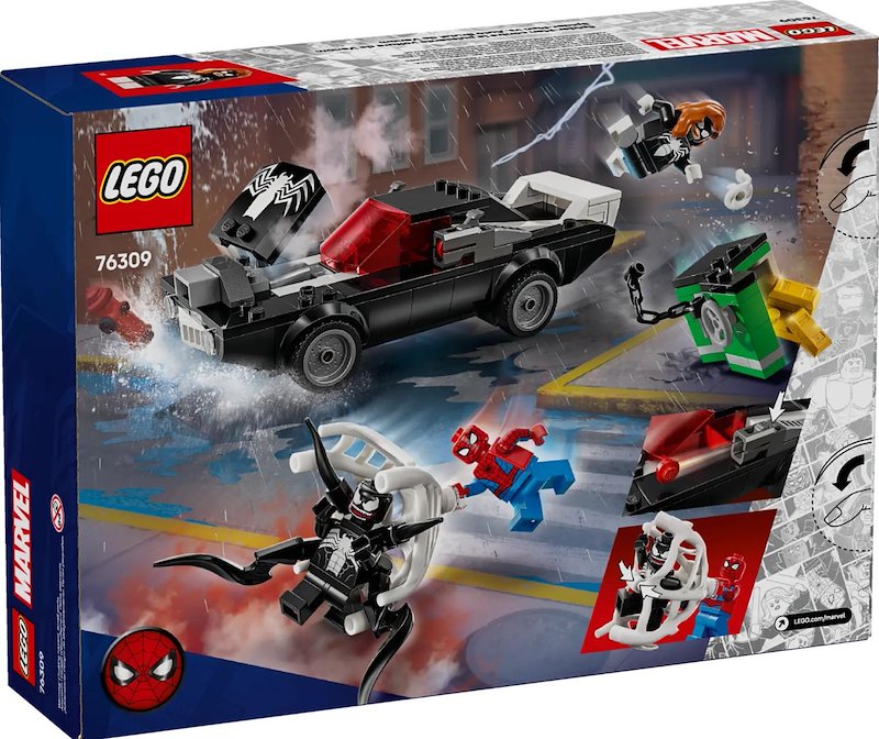 Lego® Marvel Spider-Man contro Muscle Car di Venom 76309