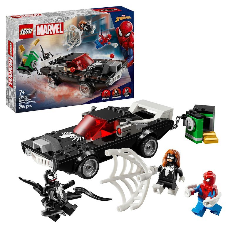 Lego® Marvel Spider-Man contro Muscle Car di Venom 76309