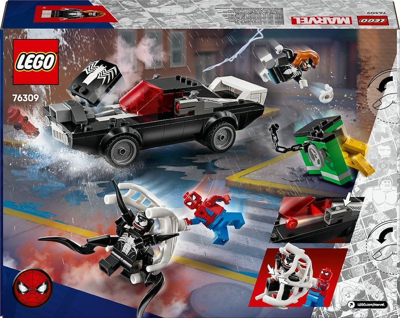 Lego® Marvel Spider-Man contro Muscle Car di Venom 76309