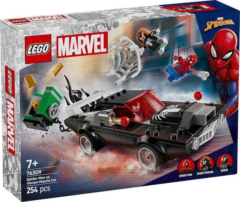 Lego® Marvel Spider-Man contro Muscle Car di Venom 76309