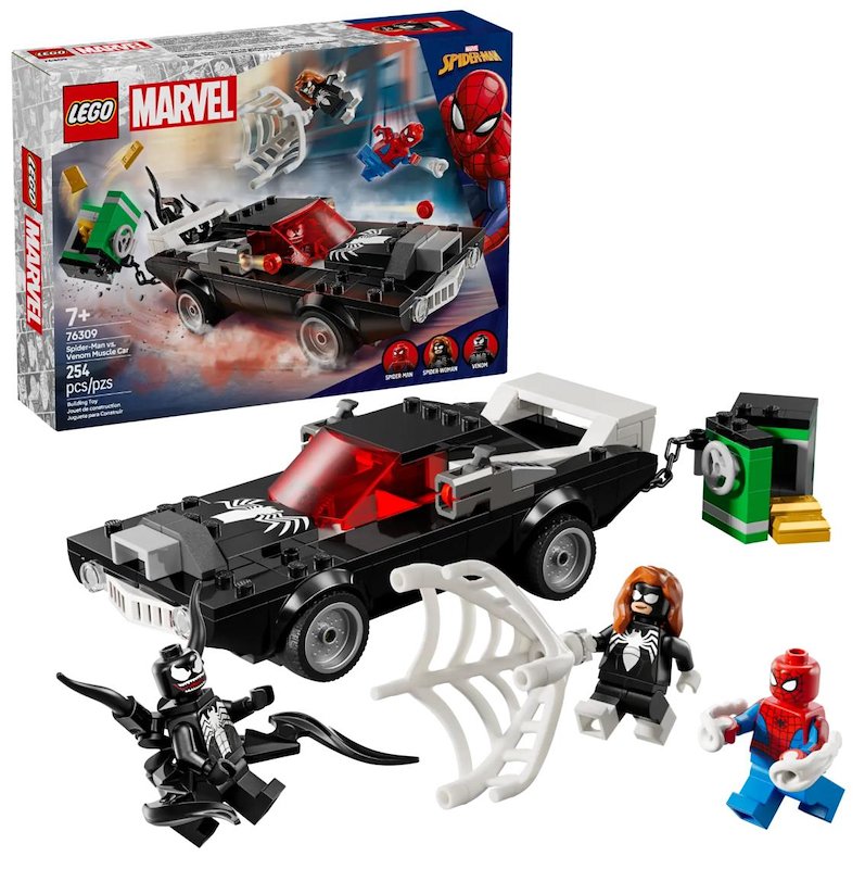 Lego® Marvel Spider-Man contro Muscle Car di Venom 76309