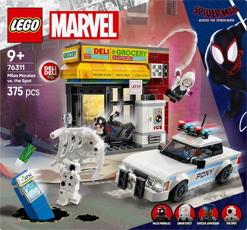 Lego® Marvel Spider-Verse: Miles Morales contro la Macchia (76311)