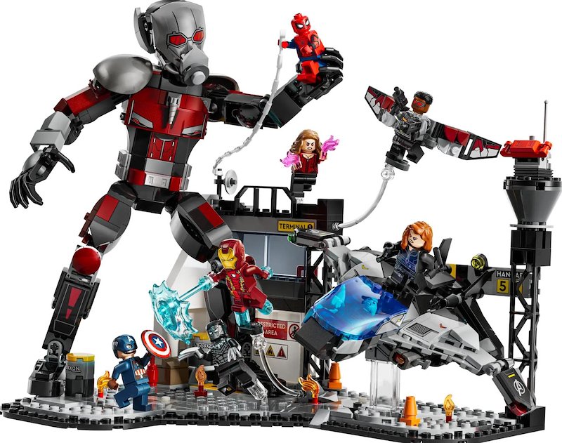 Lego Marvel Azione di battaglia Captain America: Civil War 76314