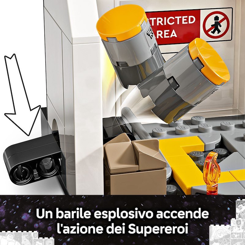 Lego Marvel Azione di battaglia Captain America: Civil War 76314