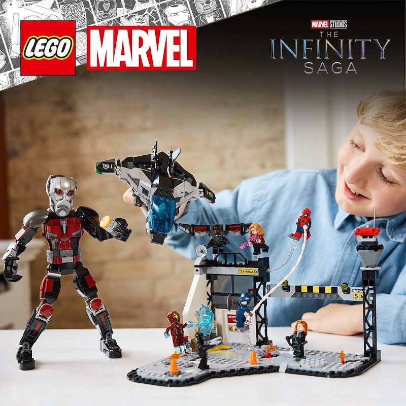 Lego Marvel Azione di battaglia Captain America: Civil War 76314