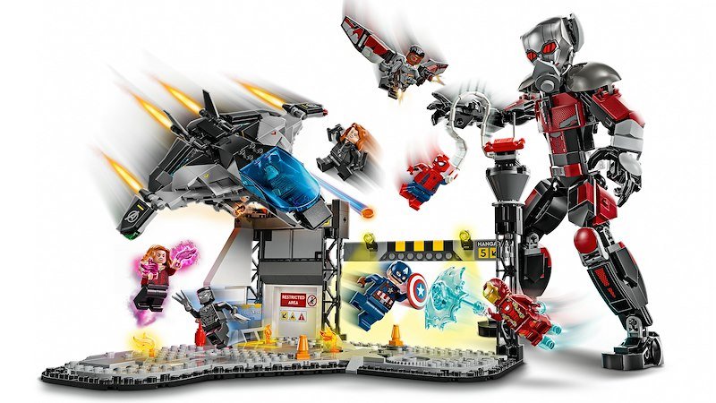Lego Marvel Azione di battaglia Captain America: Civil War 76314