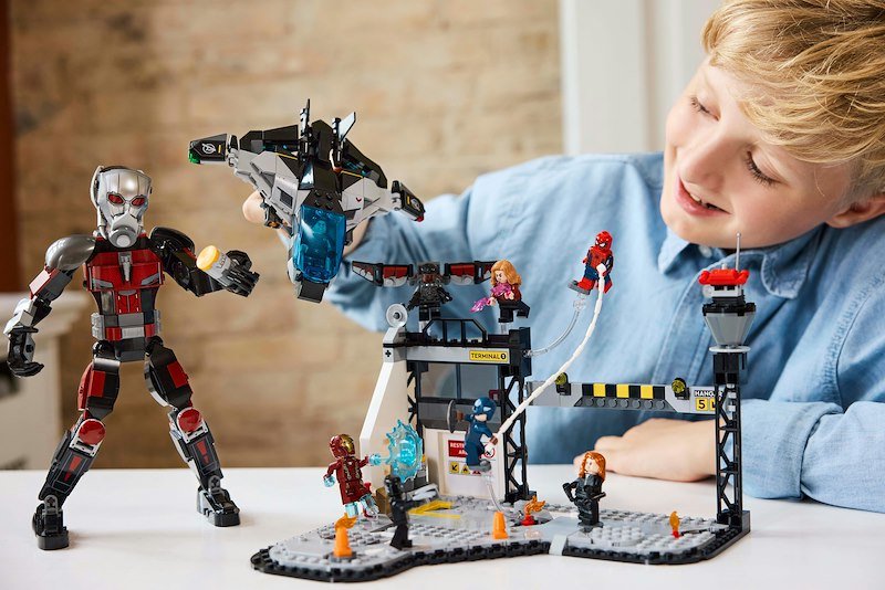 Lego Marvel Azione di battaglia Captain America: Civil War 76314