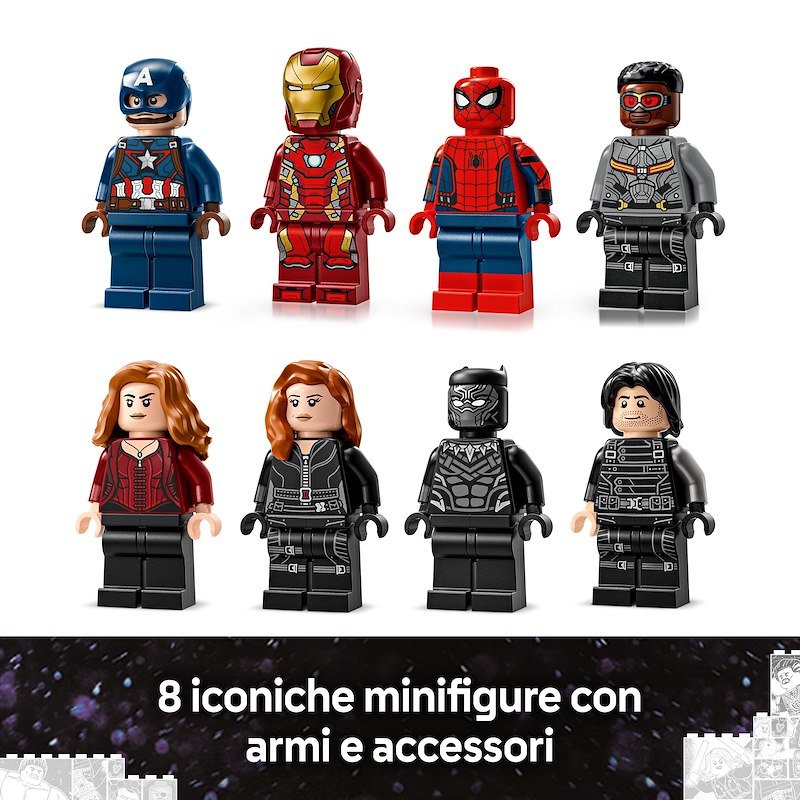 Lego Marvel Azione di battaglia Captain America: Civil War 76314