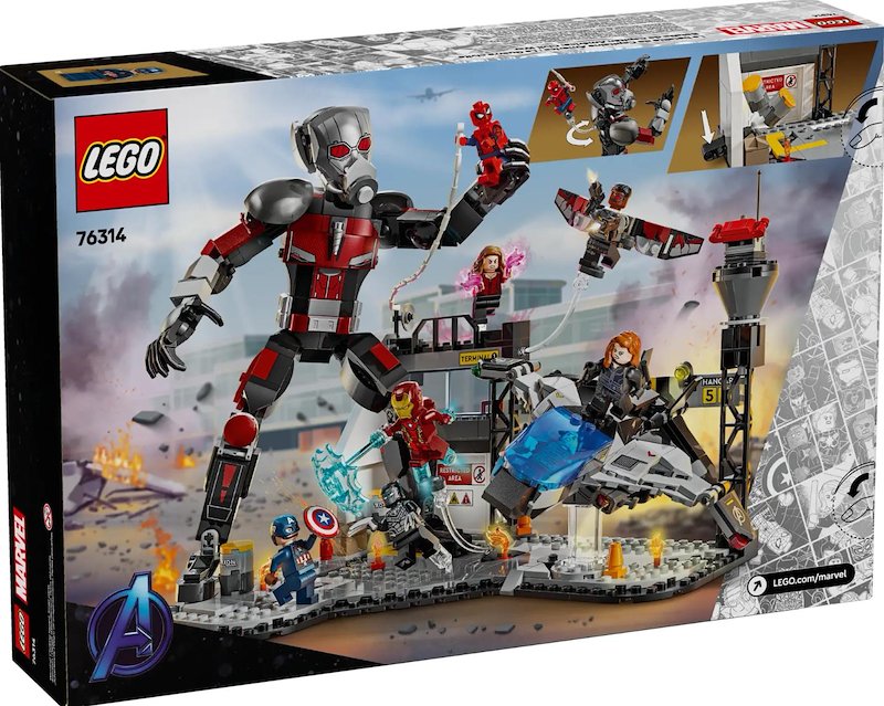 Lego Marvel Azione di battaglia Captain America: Civil War 76314