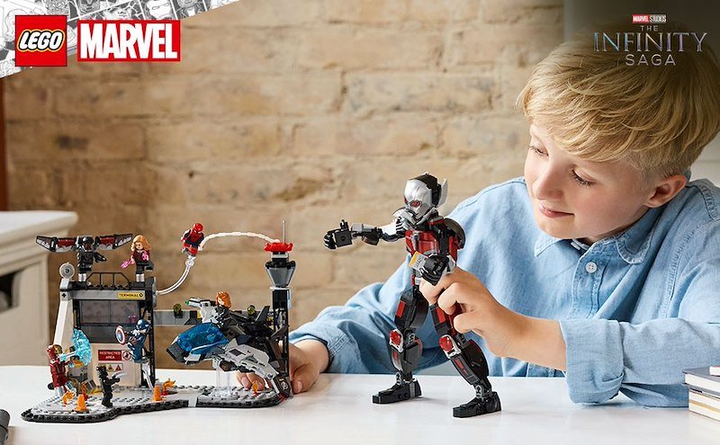 Lego Marvel Azione di battaglia Captain America: Civil War 76314