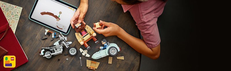 Lego Harry Potter Giro sul sidecar di Hagrid e Harry 76443