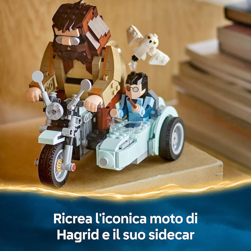 Lego Harry Potter Giro sul sidecar di Hagrid e Harry 76443